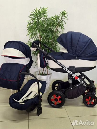 Коляска 3в1 Verdi Genua Plus (ночное небо)