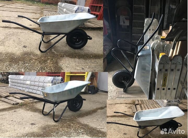 Тачки тележки садово строительные 1-о и 2-х колесн