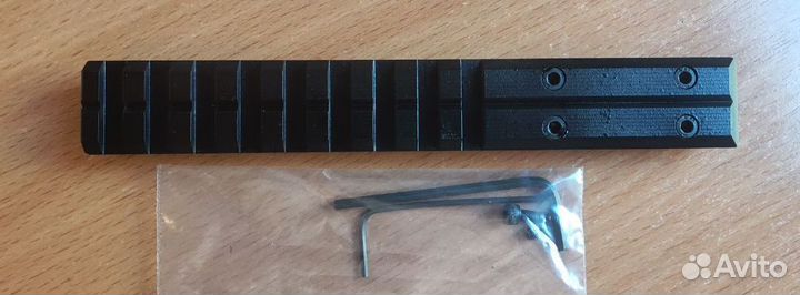 Планка вивера пикатинни на иж 150мм