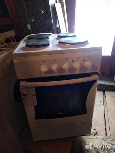 Электроплита Flama 4-х конф. с духовкой