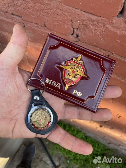 Набор мвд: обложка и брелок