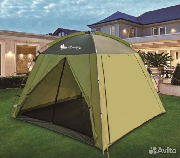 Палатка 4 местная туристу для походов кемпинга