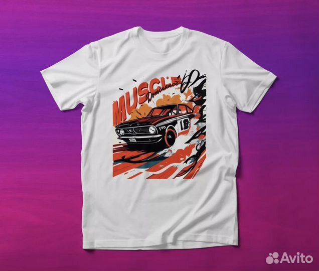 Футболка с dtf печатью