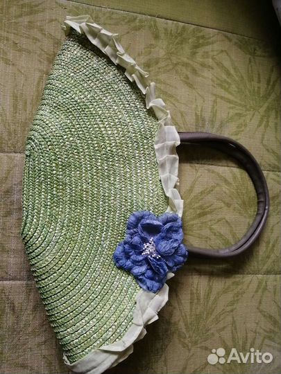 Cумки плетёные, пляжные, летние