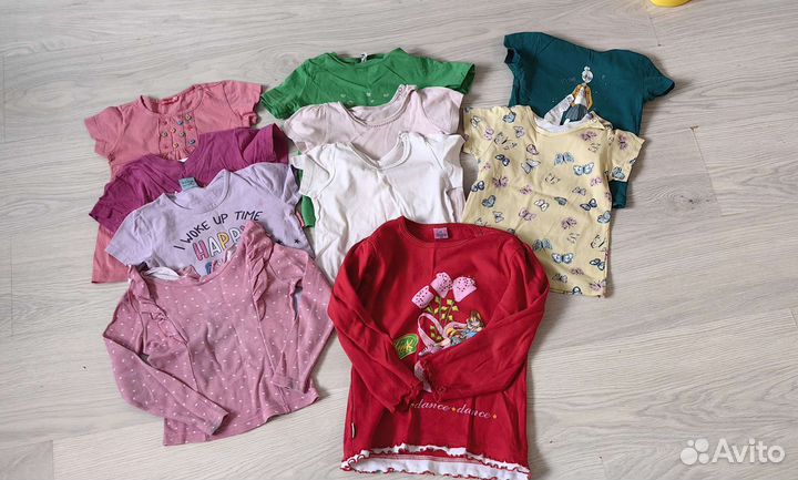 Большой пакет вещей для девочки