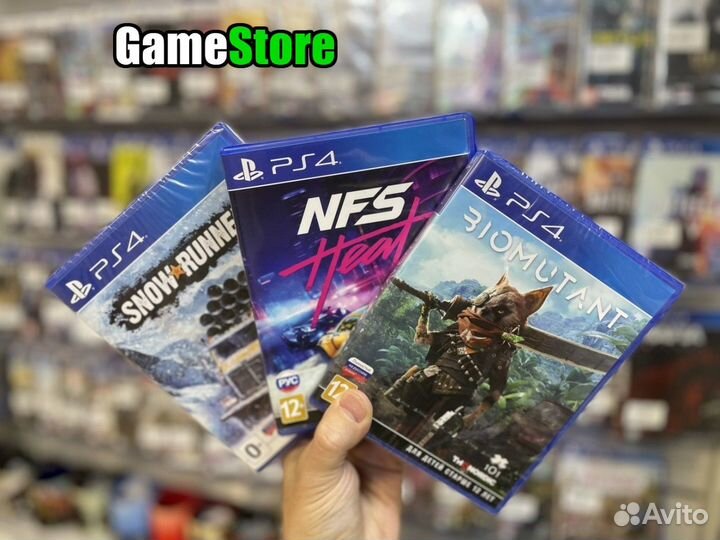 PS4 игры на дисках / Список #10 / PlayStation4 Кве