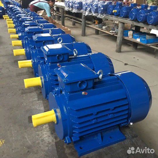 Электродвигатель аир 160М6 15кВт 1000об новый