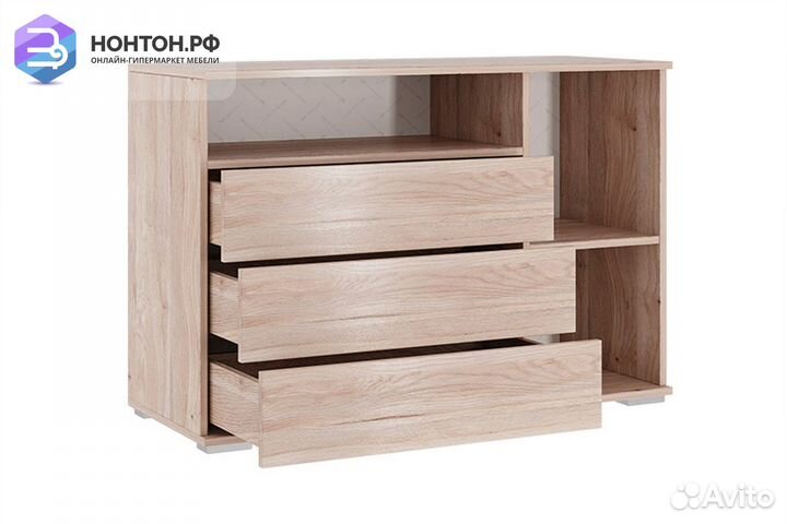 Комод Лайк 26.01 дуб мария / графит