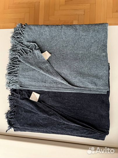 Zara home плед (2 шт) б/у