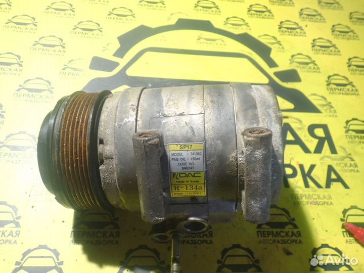 Компрессор кондиционера Ssang Yong Actyon New