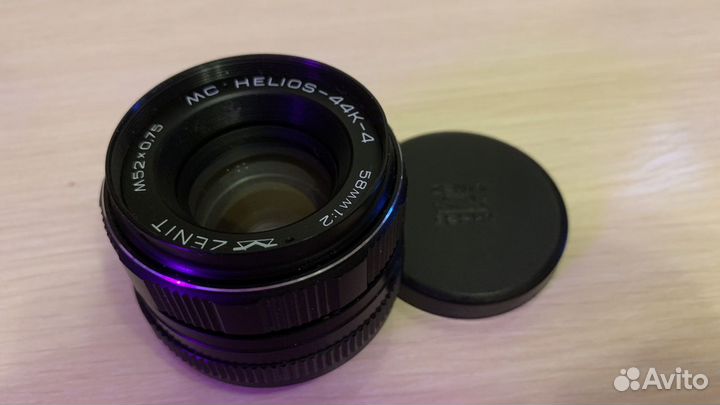 Объектив Zenit MC helios-44K-4 58mm1:2