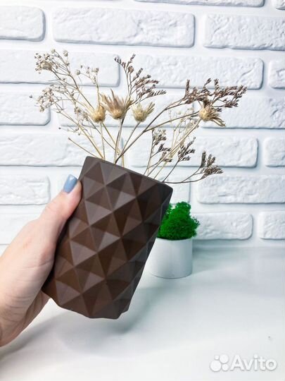 Ваза декоративная из гипса 