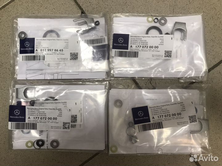 Ремкомплект форсунки Mercedes OM176/OM177