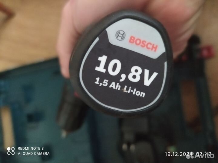 Шуруповерт bosch бу 12 v
