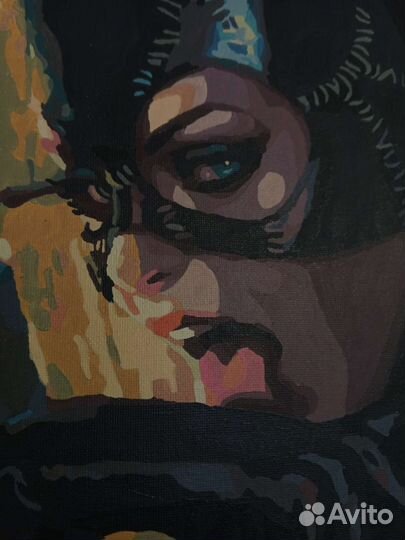 Готовая картина по номерам