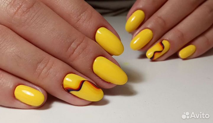 Маникюр с покрытием гель-лак за 600руб