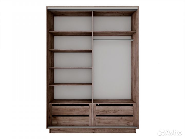 Шкаф купе с зеркалом Экспресс