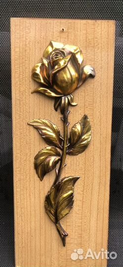 Чеканка Роза СССР