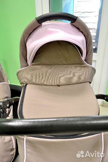 Коляска 2 в 1 Riko Basik Alfa Ecco