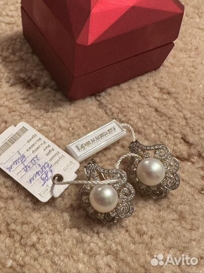 Серьги с бриллиантами