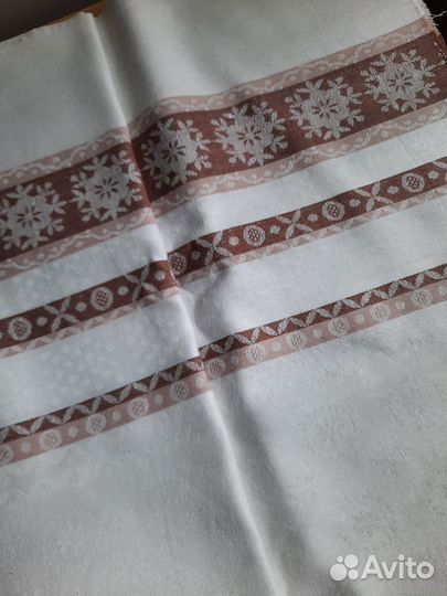 Простыни льняные СССР новая ткань 214х152