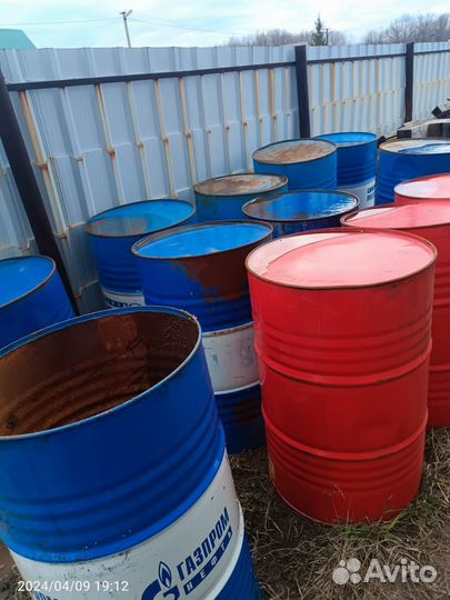 Бочка 200 литров металлическая