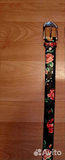 Ремень женский кожаный