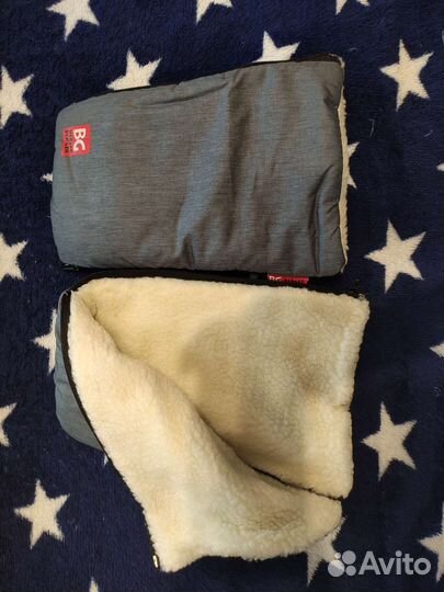 Муфта варежки на коляску