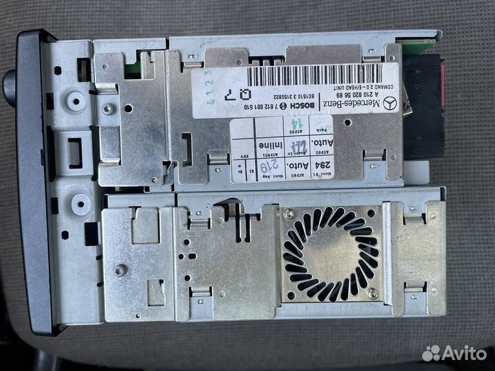 Магнитола mercedes comand 2.0