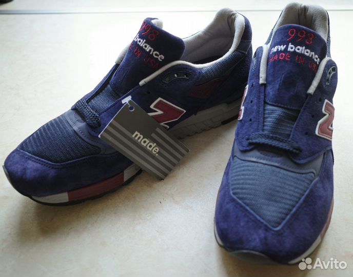 Кроссовки New Balance 998 11US Made in USA Редкие