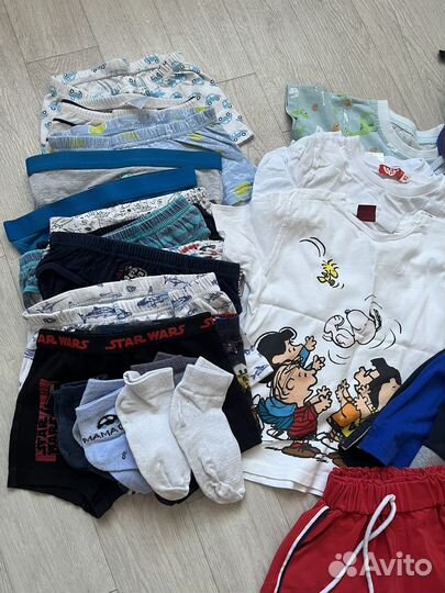 Пакет вещей на мальчика 98 104