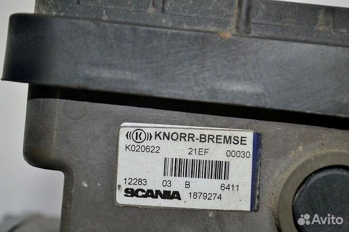 Кран управления тормозами прицепа scania P-series