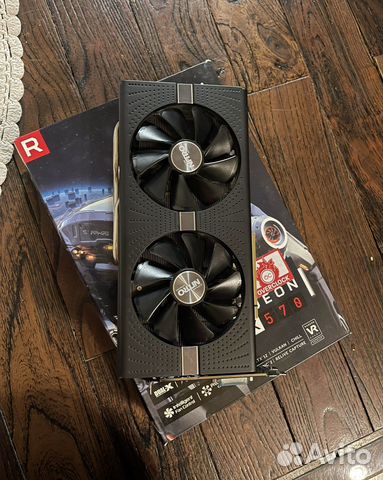 Sapphire rx 570 nitro + 8gb (samsung) объявление продам