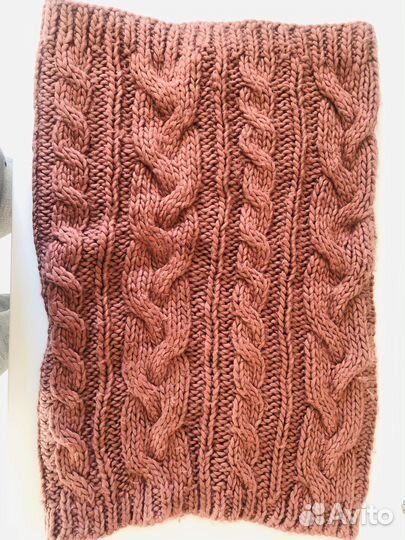 Снуд и шарфы разные