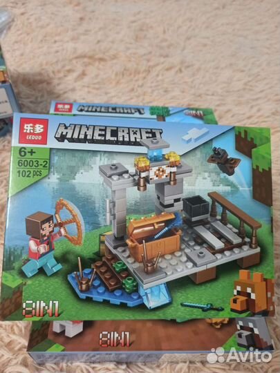 Конструктор майнкрафт новый