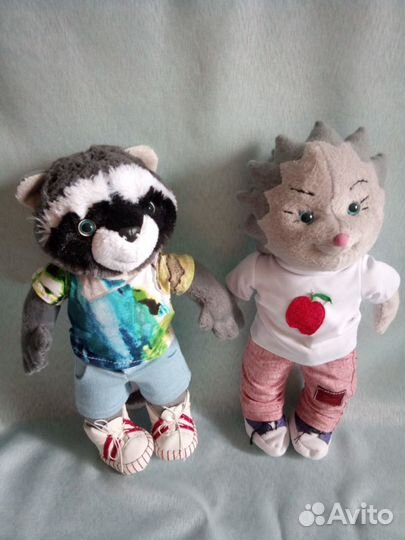 Ёжик и Енотик. Мягкая игрушка