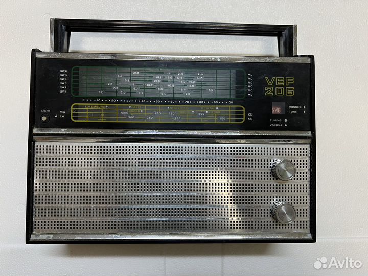 Радиоприемник vef 206 СССР