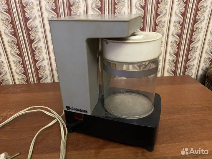Электрокофеварка бодрость СССР