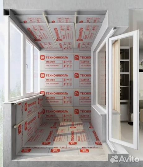 Пенополистирол 20 мм 120 см * 60 см