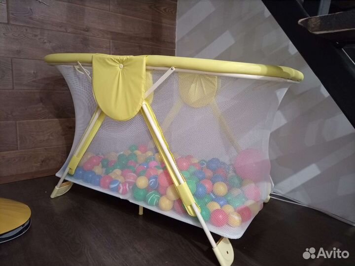 Большой детский манеж бу