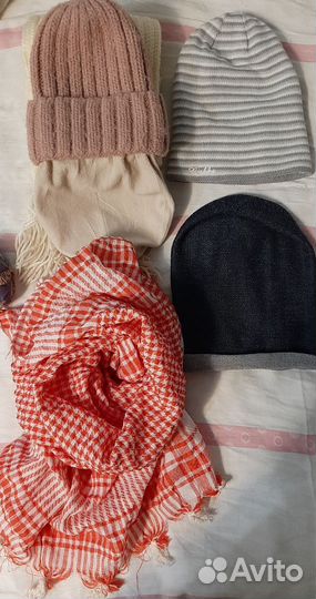 Шапки,шарф,перчатки