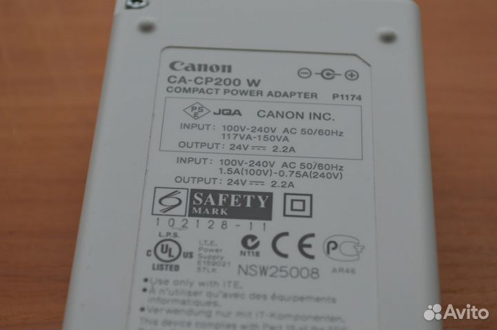 Блок питания для принтера Canon CA-CP200W, 24V/2A