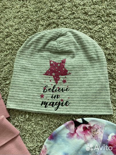 Комплект шапки снуд 52 разм