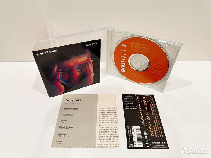 Сd Jazz Bobby Previte – Empty Suits tkcb-30249 NM