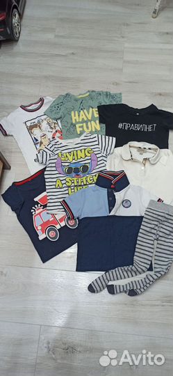 Много детской одежды на мальчика 92 размер