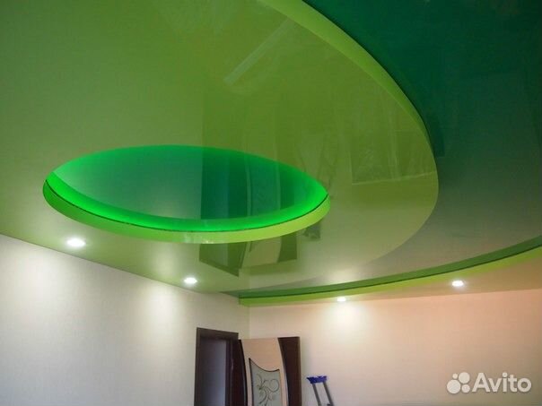 Натяжные потолки любой сложности