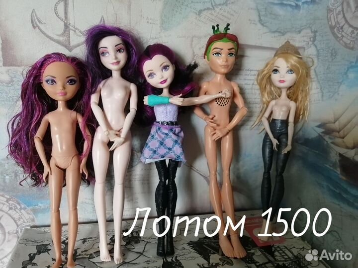 Барби, monster high, ever after high