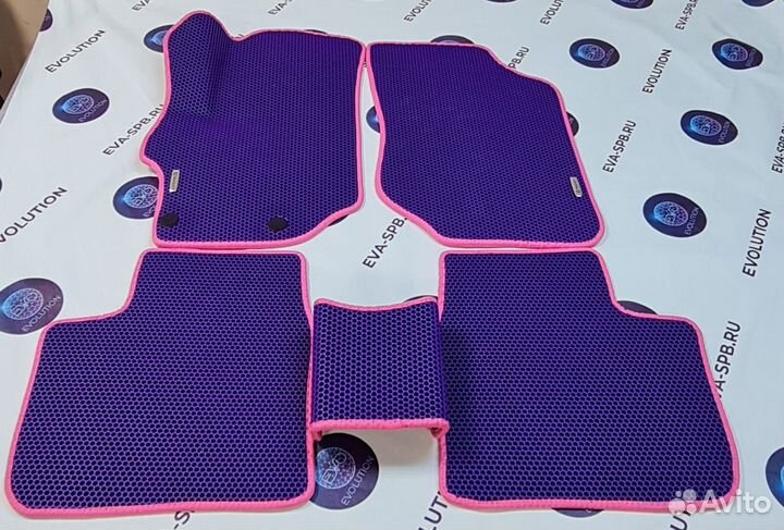 Автоковры эва EVA Peugeot 301 2013, седан, 1 покол