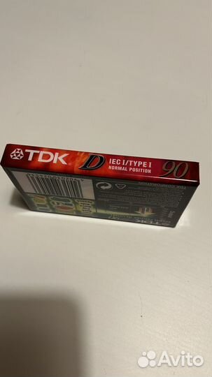 Аудиокассета TDK D 90