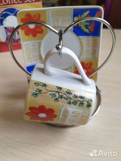 Кофейная пара. Фарфор. Новый